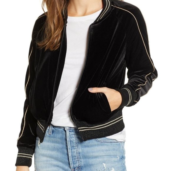 MOTHER Jackets & Blazers - NWT MOTHER The Runner Letterman Bomber Jacket